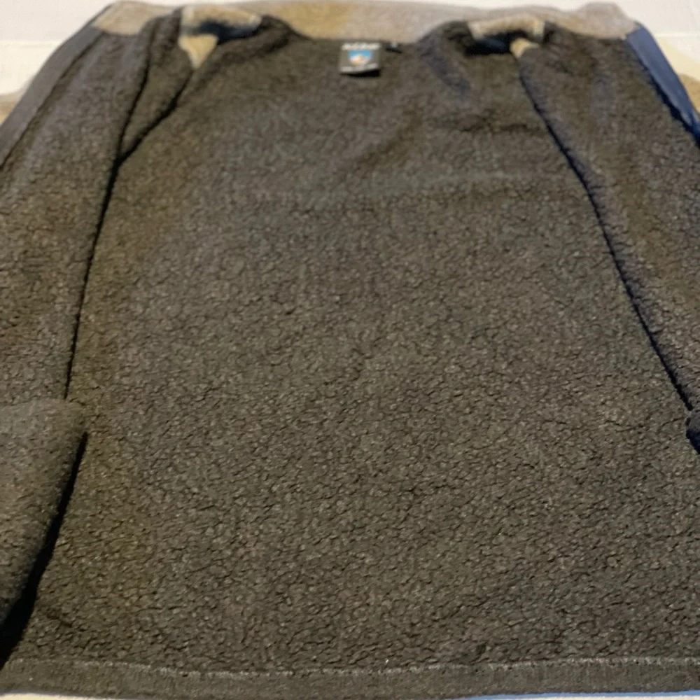 Kuhl‎ alpaca full zip jacket mens small brown/tan pre-owned condition